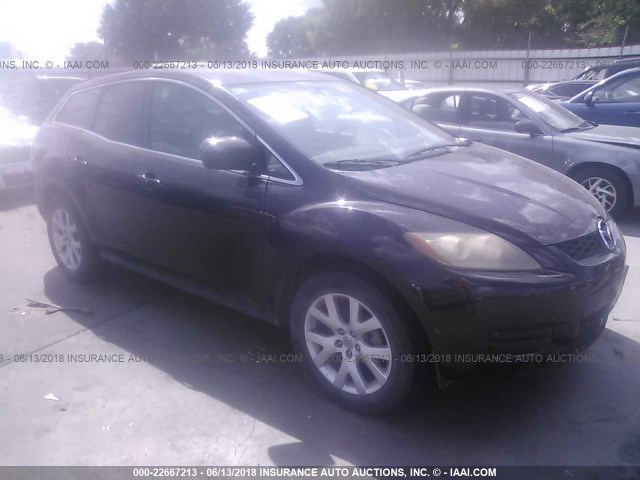 JM3ER293X70145648 - 2007 MAZDA CX-7 PURPLE photo 1