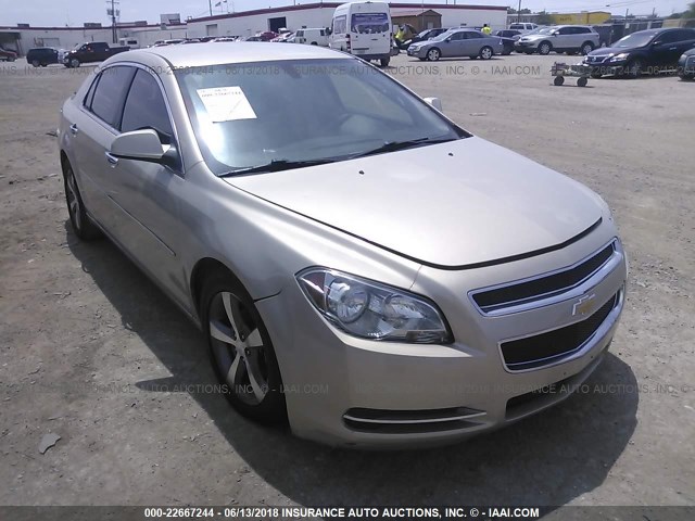 1G1ZC5EU2CF304366 - 2012 CHEVROLET MALIBU 1LT 金色 照片 1