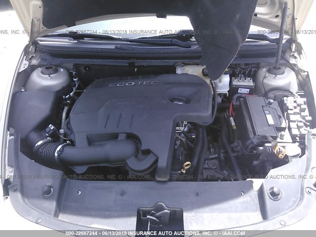 1G1ZC5EU2CF304366 - 2012 CHEVROLET MALIBU 1LT 金色 照片 10