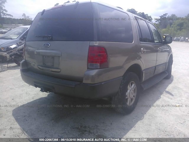 1FMPU16L33LC22606 - 2003 FORD EXPEDITION XLT BROWN photo 4