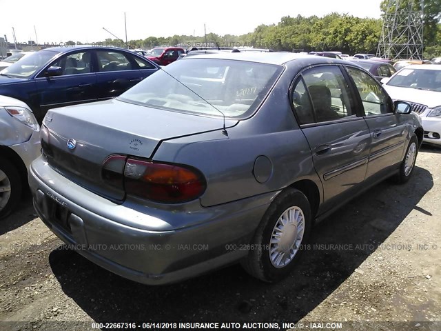 1G1ND52FX5M185885 - 2005 CHEVROLET CLASSIC GRAY photo 4