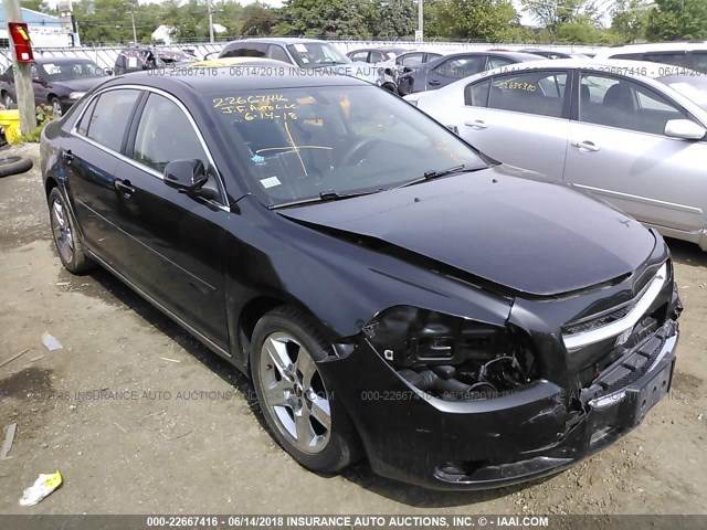 1G1ZC5EB6AF136663 - 2010 CHEVROLET MALIBU 1LT 黑色 照片 1