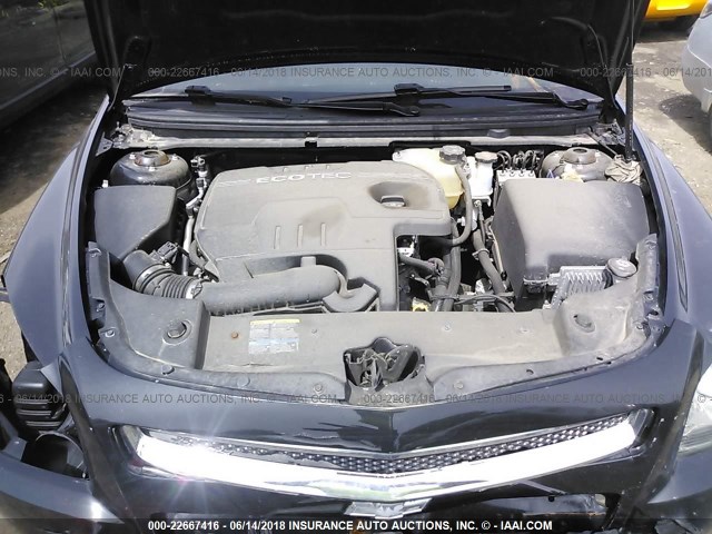 1G1ZC5EB6AF136663 - 2010 CHEVROLET MALIBU 1LT 黑色 照片 10