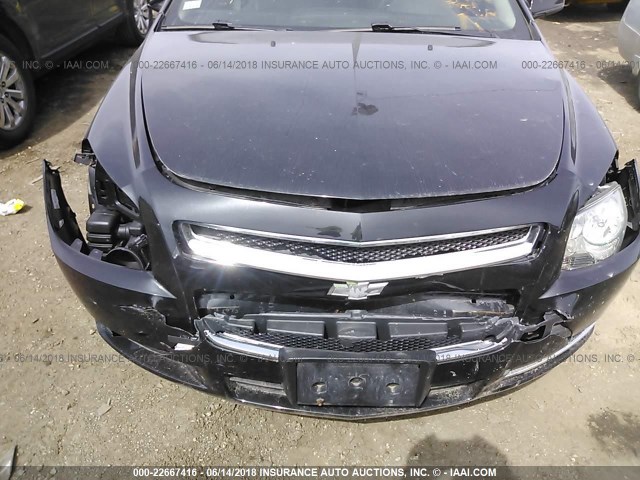 1G1ZC5EB6AF136663 - 2010 CHEVROLET MALIBU 1LT 黑色 照片 6