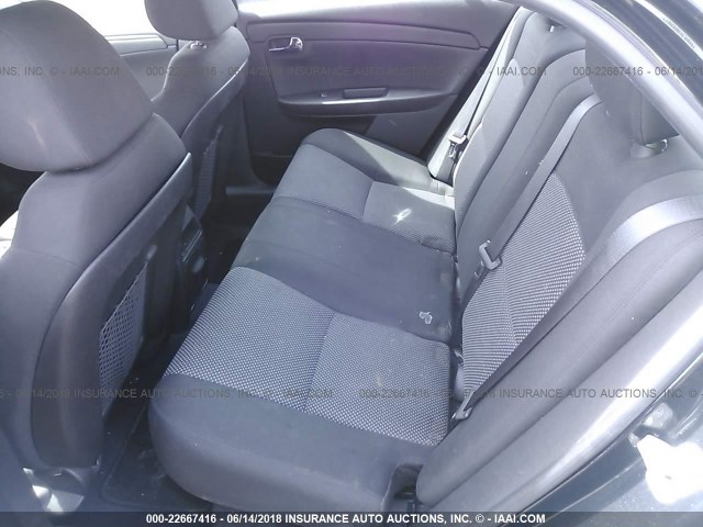 1G1ZC5EB6AF136663 - 2010 CHEVROLET MALIBU 1LT 黑色 照片 8