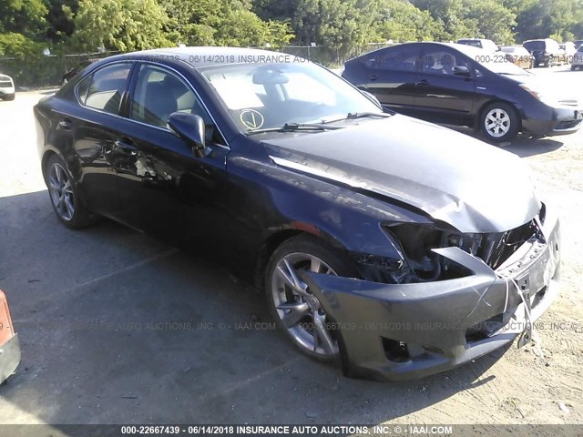 JTHBK262795094514 - 2009 LEXUS IS 250 GRAY photo 1