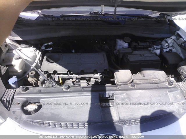 KM8JUCAC5DU642842 - 2013 HYUNDAI TUCSON GLS/LIMITED 白色 照片 10