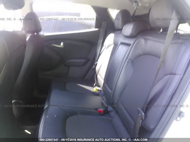 KM8JUCAC5DU642842 - 2013 HYUNDAI TUCSON GLS/LIMITED 白色 照片 8