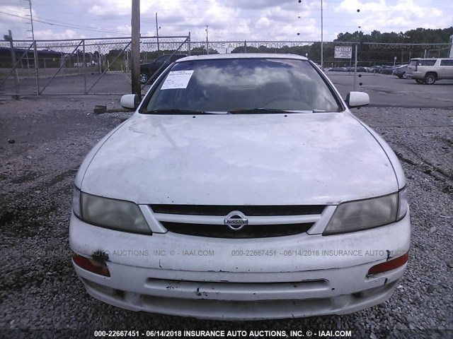 JN1CA21D7VT875835 - 1997 NISSAN MAXIMA GLE/GXE/SE WHITE photo 6