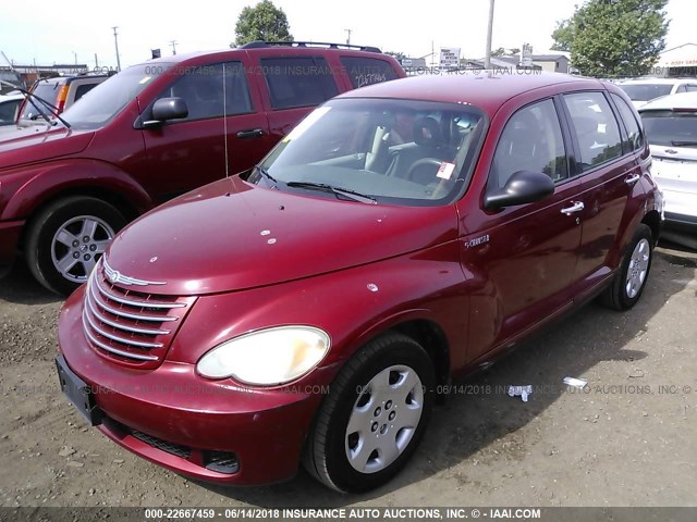 3A4FY58B26T302952 - 2006 CHRYSLER PT CRUISER TOURING RED photo 2