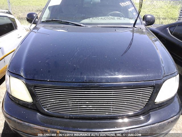 1FTRW08L01KF83082 - 2001 FORD F150 SUPERCREW BLACK photo 6