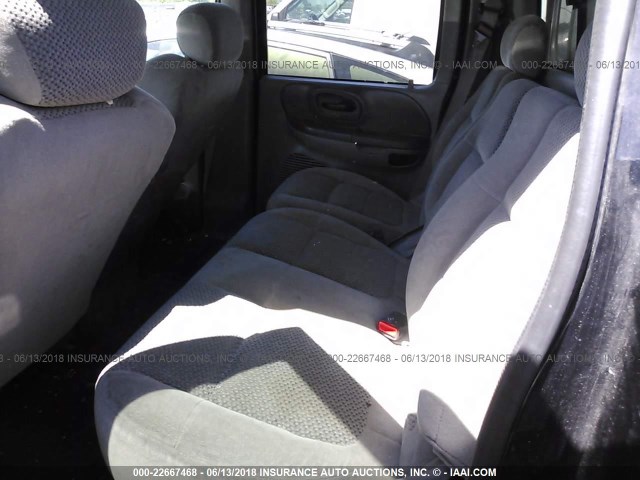 1FTRW08L01KF83082 - 2001 FORD F150 SUPERCREW BLACK photo 8