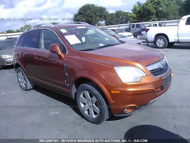 3GSDL73788S506694 - 2008 SATURN VUE XR ORANGE photo 1