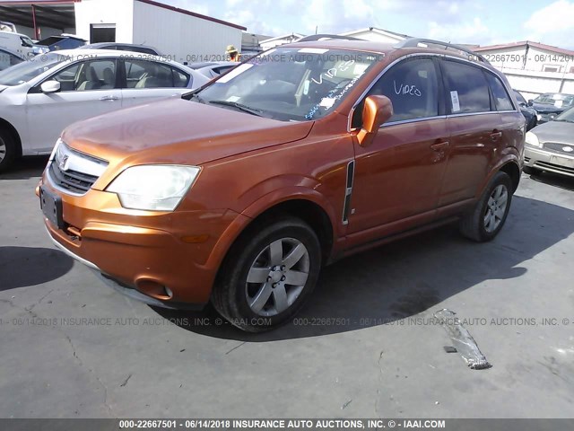 3GSDL73788S506694 - 2008 SATURN VUE XR ORANGE photo 2