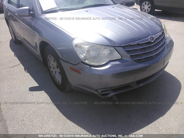 1C3LC46K57N558321 - 2007 CHRYSLER SEBRING GRAY photo 6