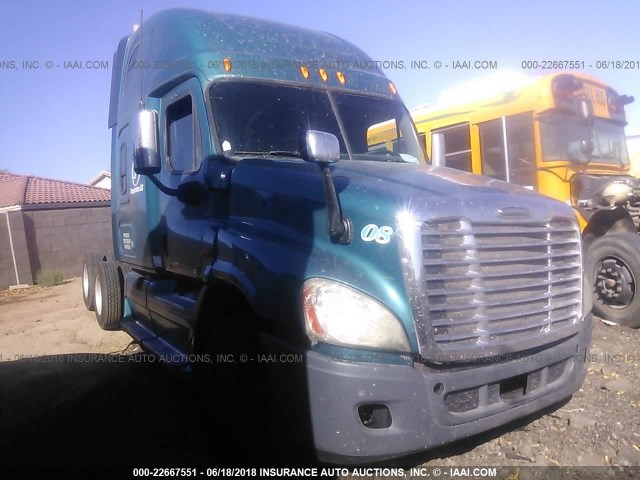 1FUJGLDR9BSAU6150 - 2011 FREIGHTLINER CASCADIA 125  GREEN photo 1
