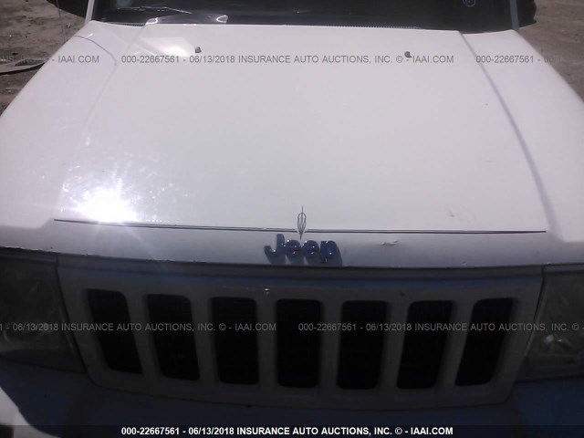 1J8HG48N66C274762 - 2006 JEEP COMMANDER WHITE photo 6