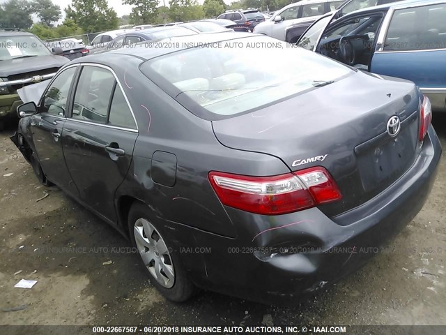 4T4BE46K49R102533 - 2009 TOYOTA CAMRY SE/LE/XLE ნაცრისფერი ფოტო 3