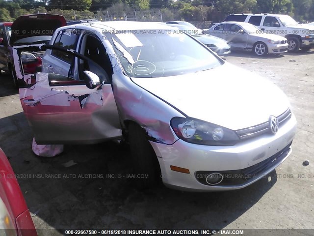WVWDM7AJ7DW006175 - 2013 VOLKSWAGEN GOLF 银色 照片 1