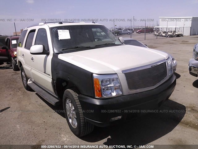 1GYEK63N05R162329 - 2005 CADILLAC ESCALADE LUXURY თეთრი ფოტო 1