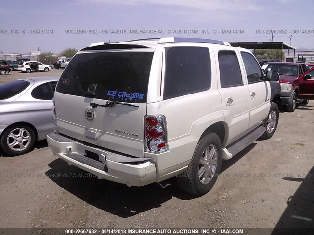 1GYEK63N05R162329 - 2005 CADILLAC ESCALADE LUXURY თეთრი ფოტო 4