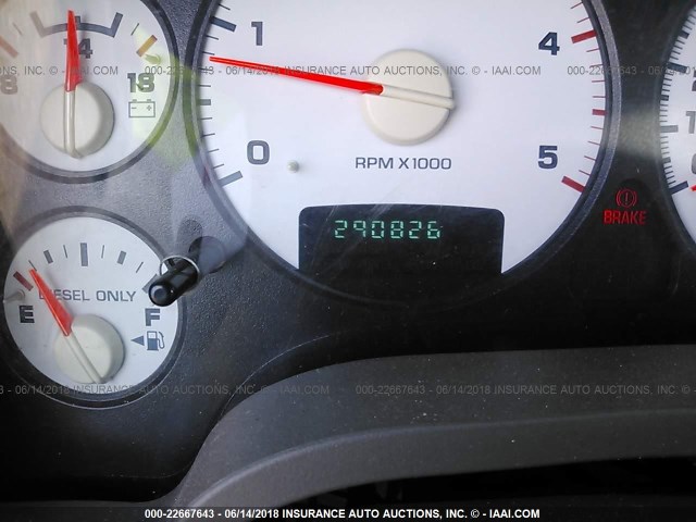 3D7KR28C25G727531 - 2005 DODGE RAM 2500 ST/SLT 白色 照片 7