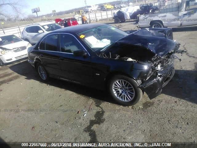 WBADT63473CK40401 - 2003 BMW 530 I AUTOMATIC BLACK photo 1