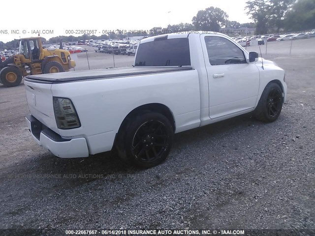 3C6JD6AT9CG162673 - 2012 DODGE RAM 1500 ST WHITE photo 4