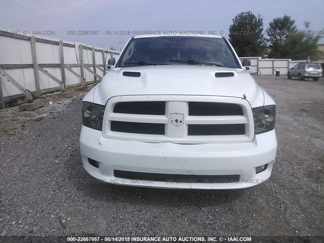 3C6JD6AT9CG162673 - 2012 DODGE RAM 1500 ST WHITE photo 6