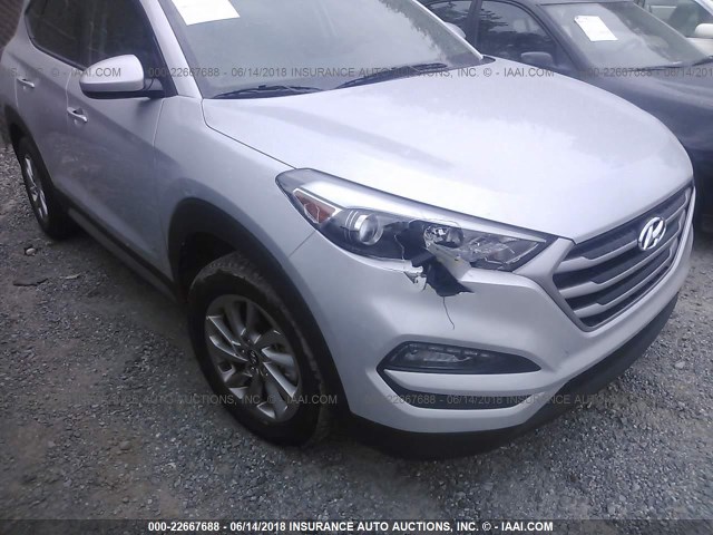 KM8J33A49JU660123 - 2018 HYUNDAI TUCSON LIMITED/SPORT AND ECO/SE SILVER photo 6