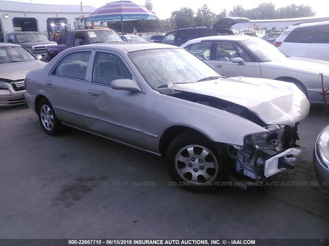 1YVGF22C125274548 - 2002 MAZDA 626 LX SILVER photo 1