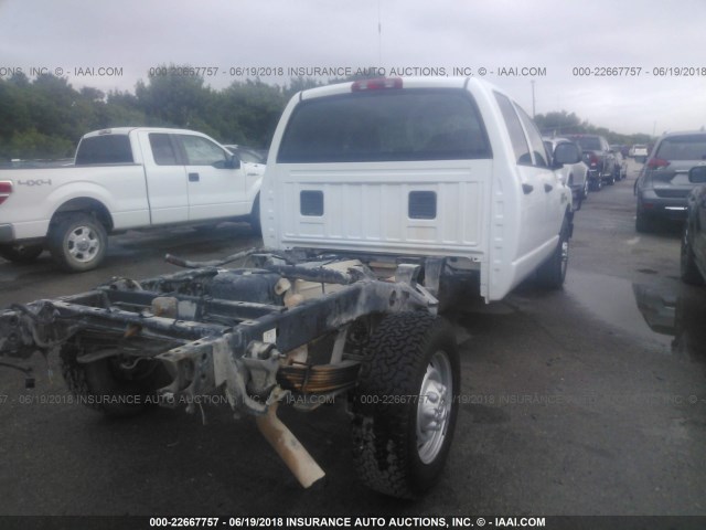 3D7KR28D87G766135 - 2007 DODGE RAM 2500 ST/SLT 白色 照片 4