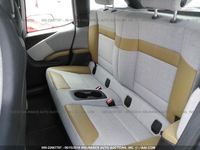 WBY1Z4C51FV503104 - 2015 BMW I3 REX WHITE photo 8