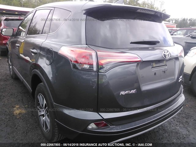 2T3RFREV9JW796310 - 2018 TOYOTA RAV4 ADVENTURE/XLE 灰色 照片 3