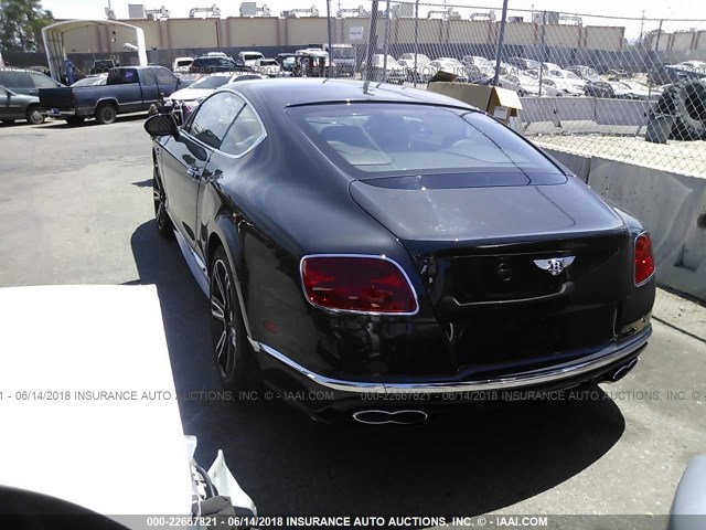 SCBFH7ZA7GC055077 - 2016 BENTLEY CONTINENTAL GT V8/S GRAY photo 3