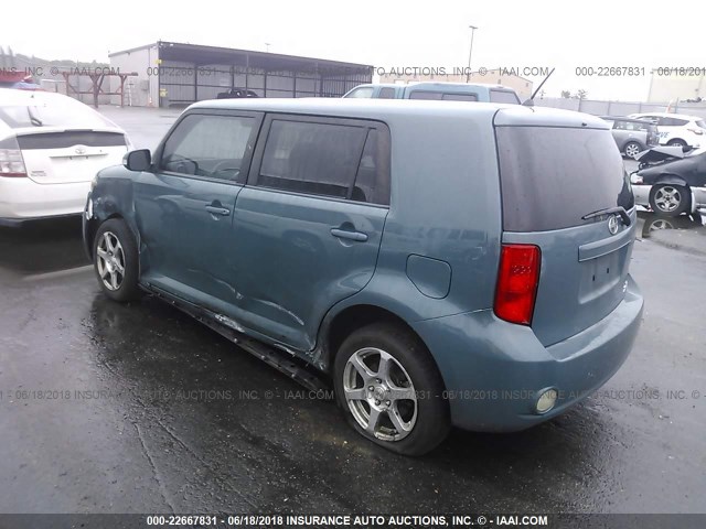 JTLKE50E481007448 - 2008 TOYOTA SCION XB Көк фото 3
