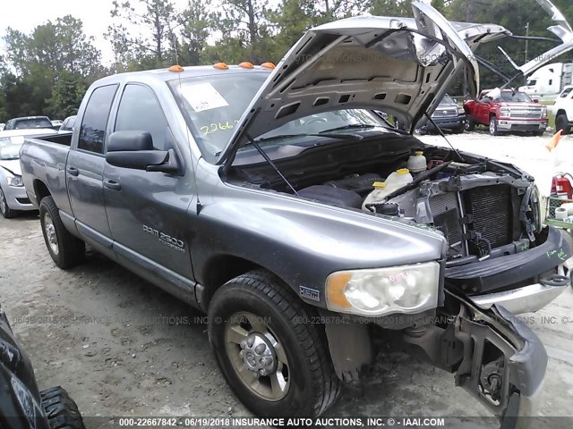 3D7KR28D05G794024 - 2005 DODGE RAM 2500 ST/SLT 灰色 照片 1