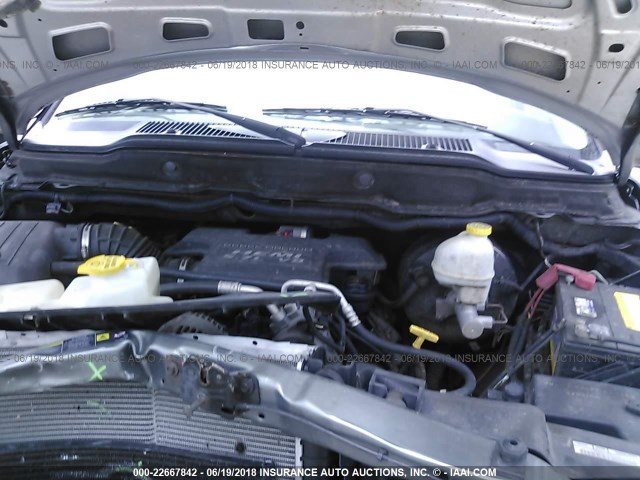 3D7KR28D05G794024 - 2005 DODGE RAM 2500 ST/SLT 灰色 照片 10