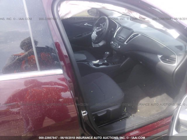 1G1ZB5ST6GF218353 - 2016 CHEVROLET MALIBU LS BURGUNDY photo 5
