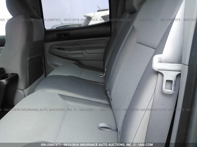 3TMLU4ENXEM139070 - 2014 TOYOTA TACOMA DOUBLE CAB 蓝色 照片 8