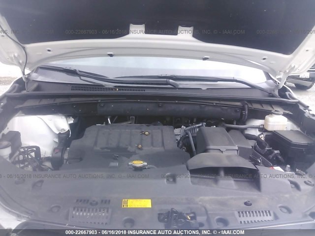 5TDJKRFH3FS114368 - 2015 TOYOTA HIGHLANDER XLE თეთრი ფოტო 10