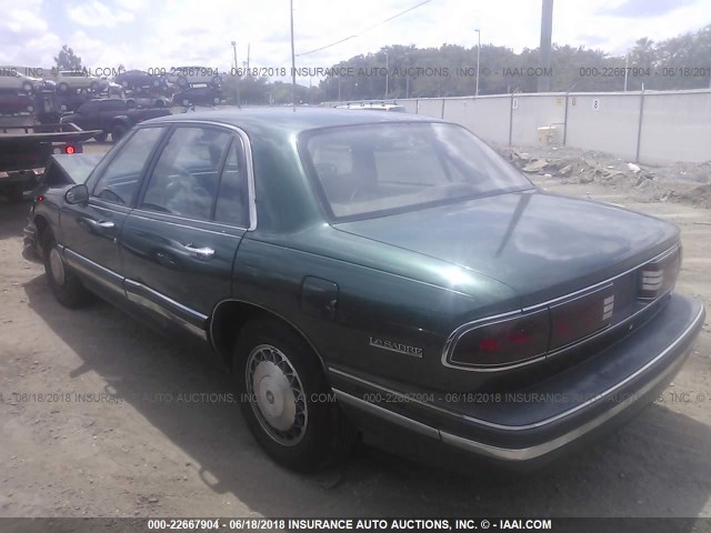 1G4HR53L4PH473967 - 1993 BUICK LESABRE LIMITED GREEN photo 3