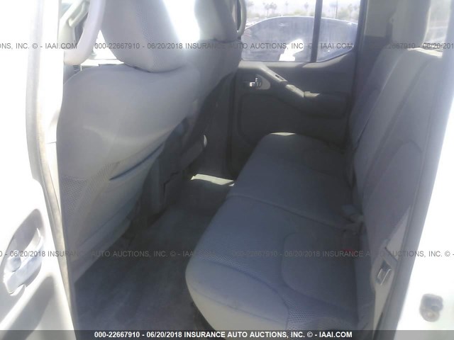 1N6AD0FRXEN708942 - 2014 NISSAN FRONTIER SV/SL WHITE photo 8