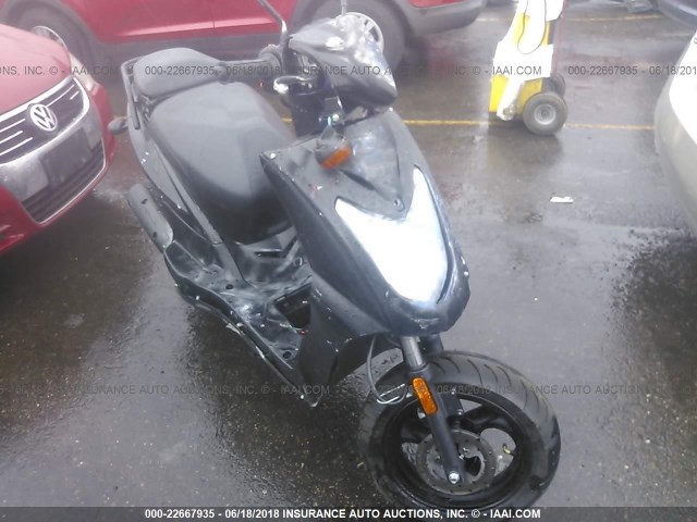 LC2U6A037JC000705 - 2018 KYMCO USA INC AGILITY 50 BLACK photo 1