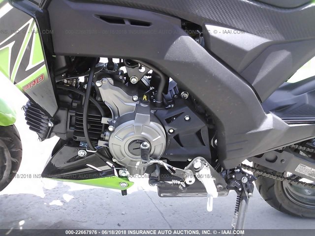 JKABRRJ16HDA05201 - 2017 KAWASAKI BR125 J GREEN photo 9