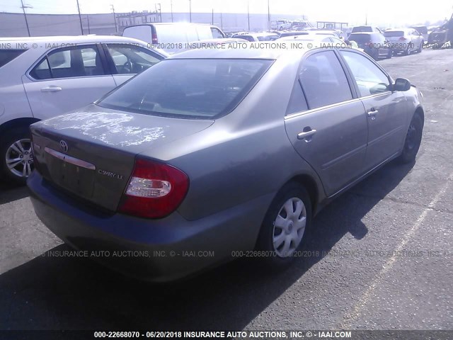 4T1BE32K64U856293 - 2004 TOYOTA CAMRY LE/XLE/SE 灰色 照片 4