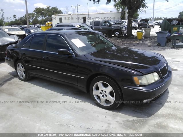 JNKBY31A7YM302639 - 2000 INFINITI Q45 T BLACK photo 1