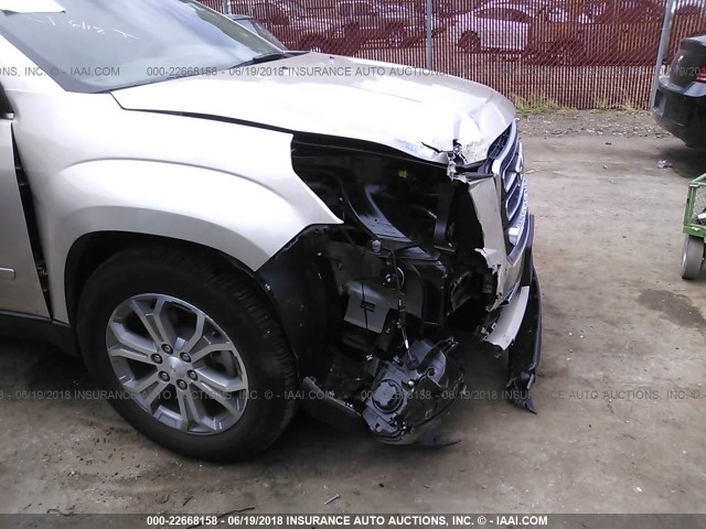 1GKKRRKD1GJ143969 - 2016 GMC ACADIA SLT-1 Сріблястий фото 6