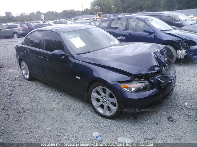 WBAVC93517KX53332 - 2007 BMW 328 XI Blau Foto 1