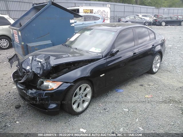 WBAVC93517KX53332 - 2007 BMW 328 XI Blau Foto 2